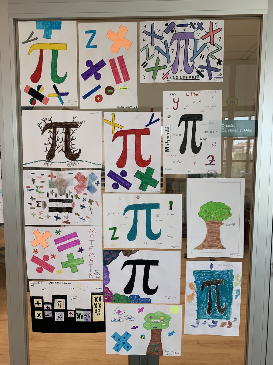 Konya Doğa Koleji olarak 6.Sınıflarımızla 14 Mart Dünya Matematik günü için hazırladığımız resimlerimizi sergiledik. 🌸
<a href="/berivandulger/">Berivan Dülger</a> <a href="/erdaloezkara/">Erdal Özkara</a> @konyadogakoleji <a href="/AskNyesilbas/">AşkınYeşilbaş</a>