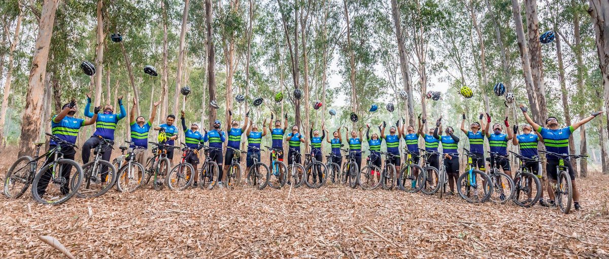 This photo belongs back to 2017 when People started taking Cycling as their new hobby and Fitness.
#olddays #noidacyclingclub #cycling #cyclinglife