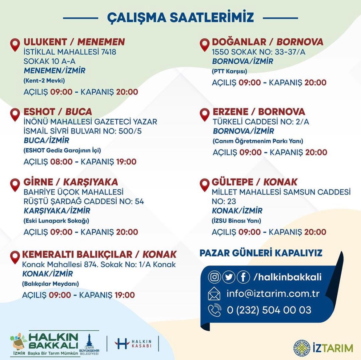 Halkın Kasabı şubelerimizi 7'ye çıkardık.

Ekonomik şartlar yüzünden lüks hale gelen et ürünlerini hemşehrilerimize mümkün olan en uygun fiyatlarla vatandaşlarımıza ulaştırıyoruz.
