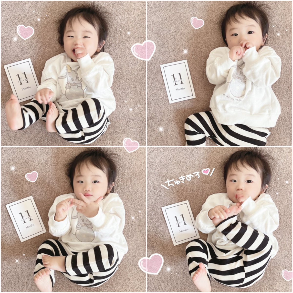 _986l7_'s tweet photo. 来月で1歳になってしまう....( /  ̫ т )💬
時の流れ一瞬すぎるけど全てが可愛くて尊くて愛おしいこの気持ち一生忘れたくない〜〜〜 https://t.co/ag7nh0m4ul