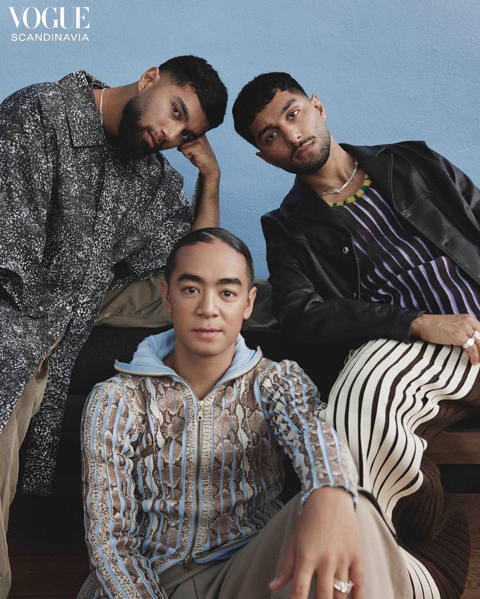 “When we dance, people see diversity – people from different backgrounds – synchronised as one energy and one family,” says Nasir Sirikhan of the 11-member viral dance crew @TheQuickstyle Meet them here: voguescandinavia.com/articles/digit…