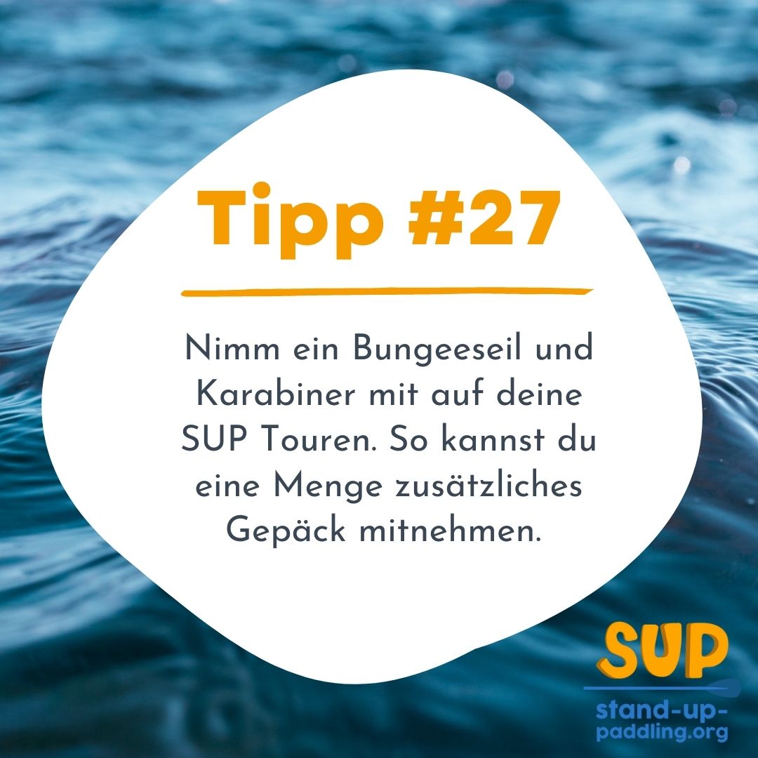 Bist du mit viel Gepäck auf dem SUP unterwegs und fragst dich, wie du das alles mitnehmen sollst?

Wir haben einen Tipp für dich! 🤓

#sup #suptipps