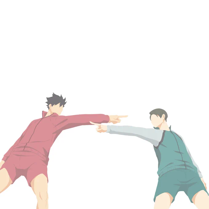 決勝で会おうぜ。#イラスト #ハイキュー #黒尾鉄郎 #大将優 