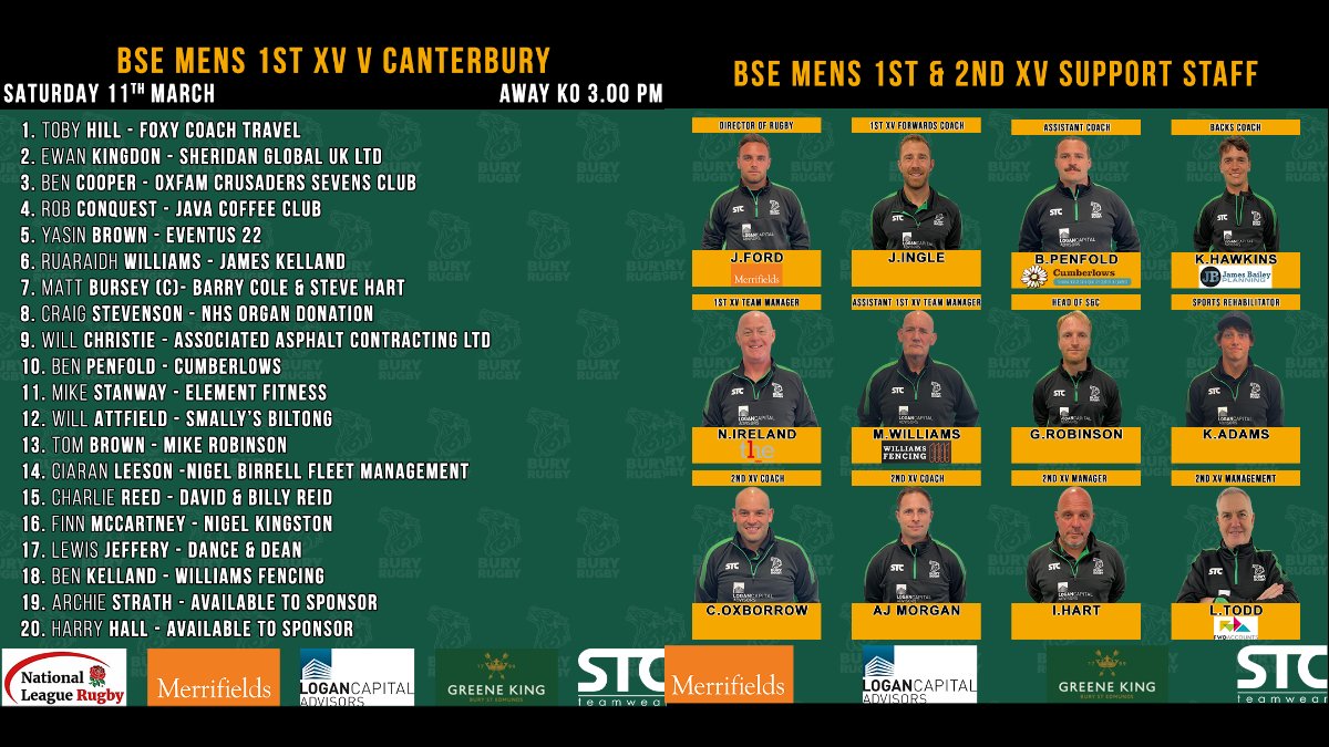 Bury St Edmunds Rugby on Twitter: 
