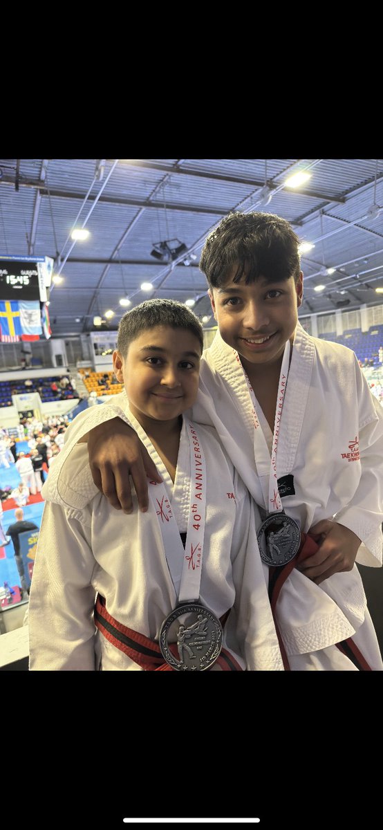 Dawud and Yusuf with their amazing silver medals at a National Taekwondo competition! What an incredible achievement for the two brothers! Very proud of their achievements!