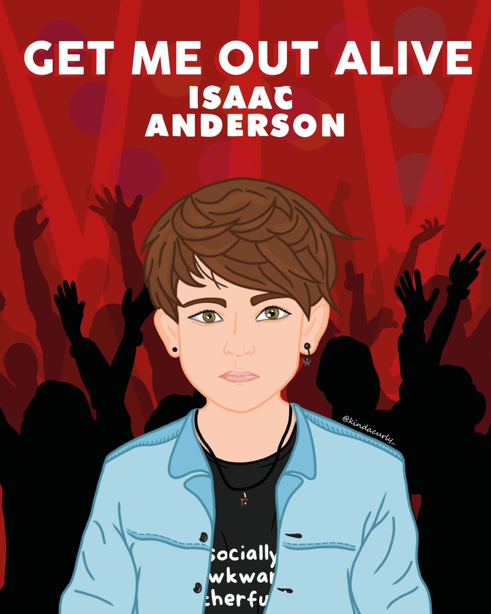 kindacurly_'s tweet photo. And I’m screaming it out to you...
‘GET ME OUT ALIVE!’ IS OUT EVERYWHERE NOW 💥
Hope all the socially awkward mfs like this drawing! ❤️
🎶 https://t.co/8jo6bVNJae #IsaacAnderson #GetMeOutAlive https://t.co/QL4ZzKMZj5