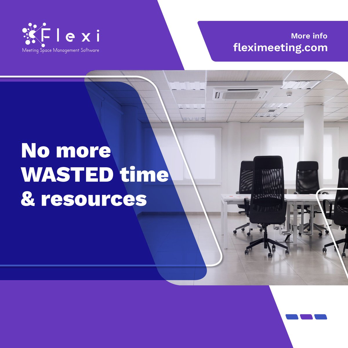 is_flexi's tweet image. Is your organization struggling with wasted time and resources due to meetings?

Utilize meeting space management software in your organization.

#businessresources #spaceutilization #officeofthefuture