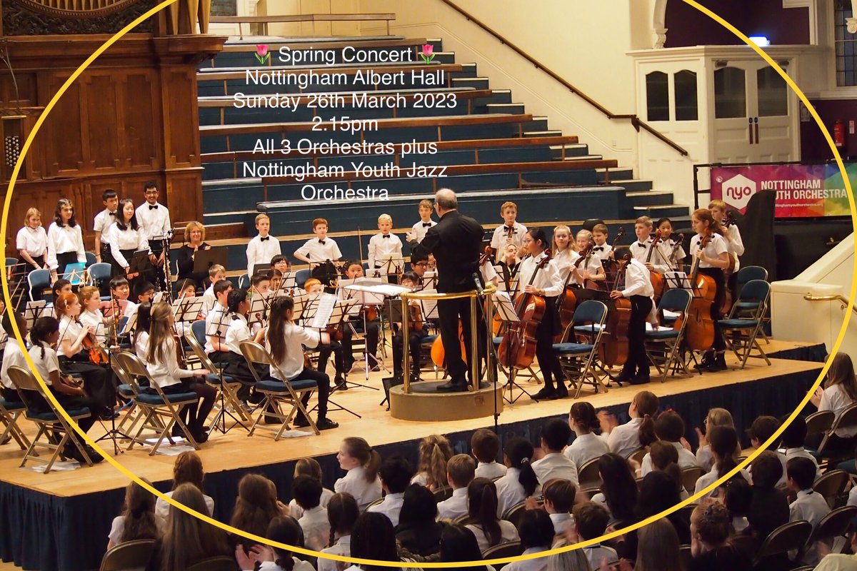 EventsNyo's tweet photo. SPRING CONCERT: Training Orch will perform ‘Finlandia’, originally performed under other titles e.g ‘Awakening of Spring’; Intermediate will warm you with the sounds of Spain &amp; Italy: Senior will stir the Albert Hall organ into life, plus Jazz. Tickets: https://t.co/TvFACjoOiS https://t.co/B1vLYOtMXS