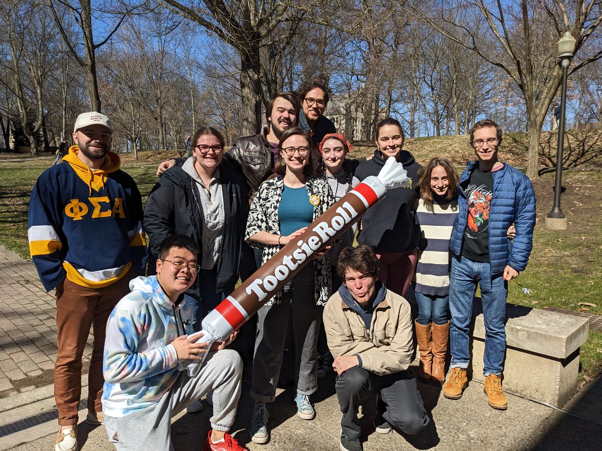 Congrats to Jack &amp; Judith! Well done! ESCI celebrates all seniors on their accomplishments (even when we don't snap the turn-in photo 😊). And to those who are pushing through to I.S. Monday, may your words and ideas flow like water (or a low viscosity basaltic lava).