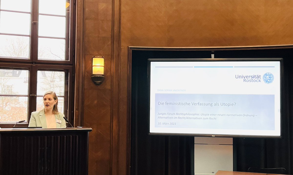 Great project by Dana Valentiner: Feminist Constitution as Utopia 🎉