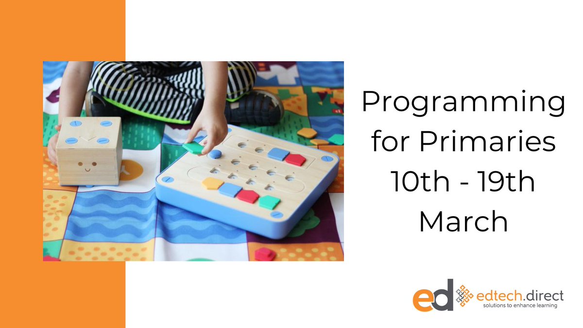 edtech_direct's tweet image. Programming for Primaries highlights the support and resources available to schools and teachers to help deliver inspirational programming classes in primary schools. Check out Cubetto, a Screenless coding tool, ow.ly/hlxc50N7jcS
#programmingforprimaries