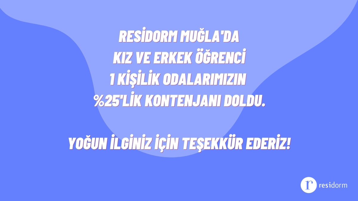 🔔
#residorm #residormmuğla #öğrenciyurdu #erkenkayıt