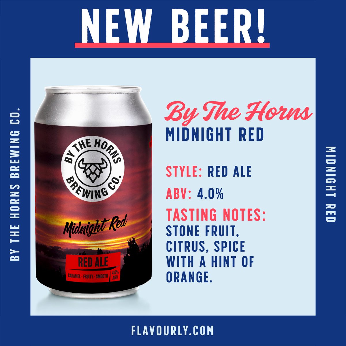 Midnight Red is BACK! By The Horns Brewing Co. heard you, and they listened, returning with their delicious red ale 🍻
flavourly.com/products/by-th…