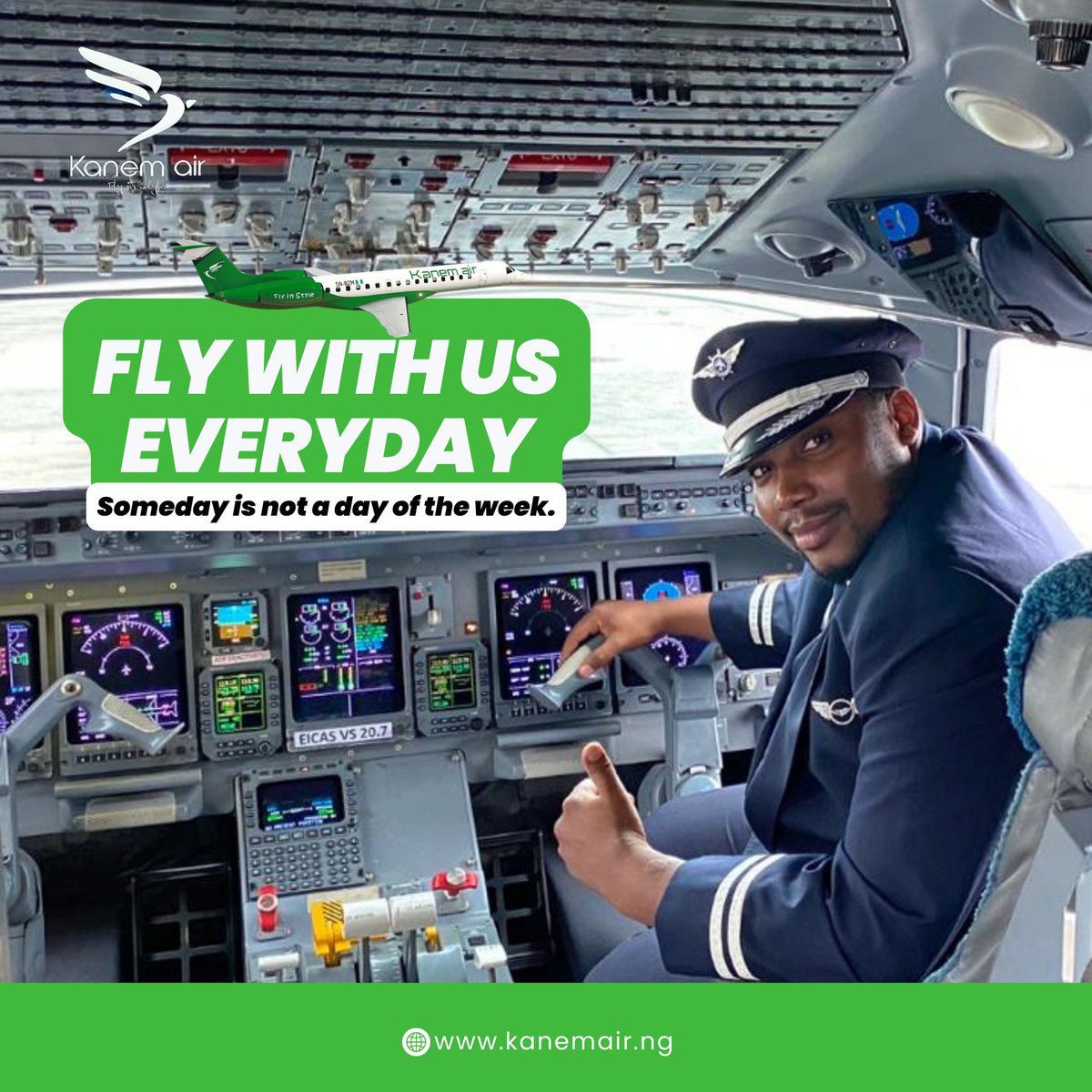 Kanem Air #flyinstyle tweet media
