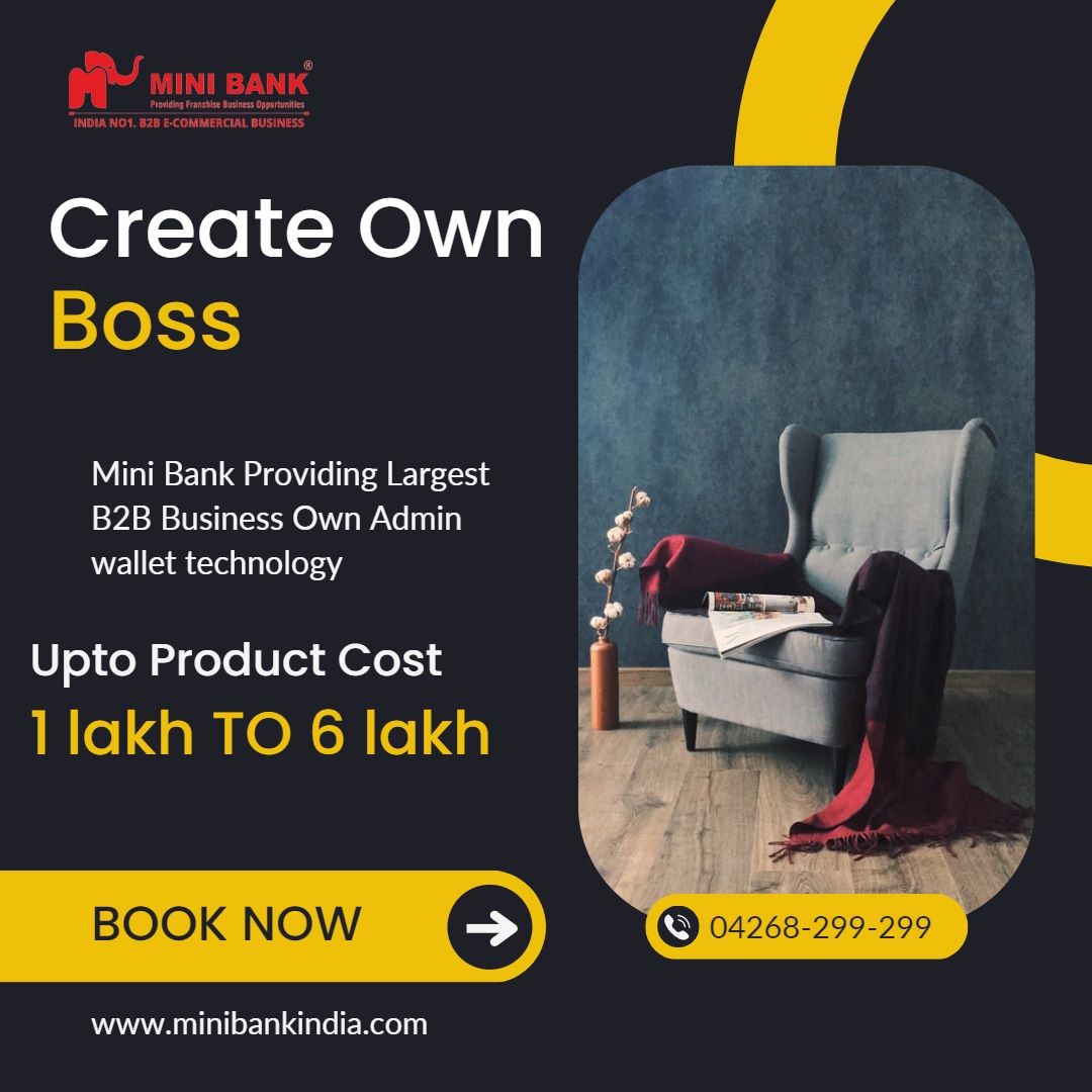 Minibank - Largest B2B business with its own admin wallet technology.
#minibank #minibankindia #bbusiness #bmarketing #bsales #bleads #business #leadgeneration #leadgenerationservices #bleadgeneration #marketing #becommerce #bevents #bmarketplace #bemailmarketing #listbuilding