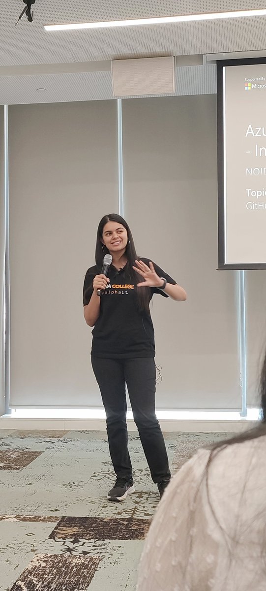 vershabasor's tweet image. I was so glad that i got the opportunity to attend #AzureOpenSourceDay organized by @azdevindia at @Microsoft office Noida.
An insightful session by the amazing speakers #shradhakhapra @msupernaut #sanyaduggal.

Thank you @mrsarthak001, @roopal_mittal21 the team for hosting us.