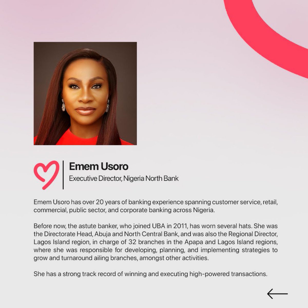UBA Leading the Charge
#Africa #AfricasGlobalBank #IWD #IWD2023 #embraceequity #africapitalism