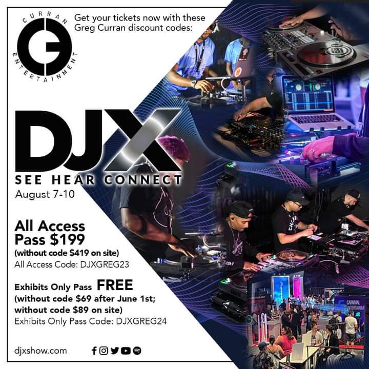 The DJ Entertainment School has special savings codes for the DJ X Show this year in Atlantic City Aug 7-10 at The Hard Rock Casino &amp; Hotel. Stop by to catch one of my seminars this year. #djx #djexpo #atlanticcity #dj #discjockey #djs