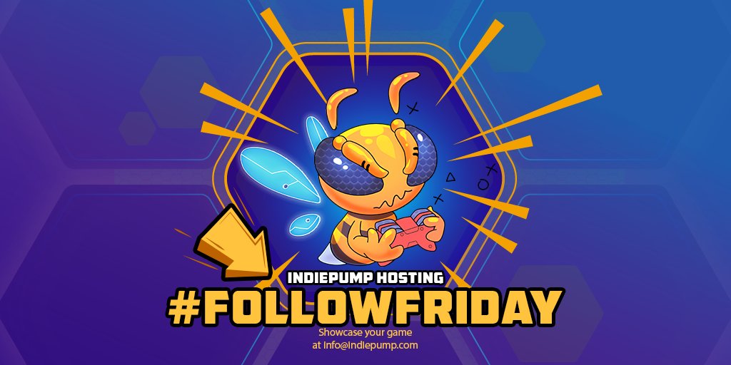 IndiePumpCom's tweet photo. Happy #FollowFriday

It's time to share your #indiegame in the comments ⬇
Feel free to check and follow other #indiegames too

❤️ Like | 🔁 Retweet | 🐝 Follow the Bee

#IndieDev #GameDev #Gaming #GameDeveloper #IndieGameDev #IndieDeveloper #Gamer #IndiePump #IndieDevs https://t.co/GSW9ttIkN4