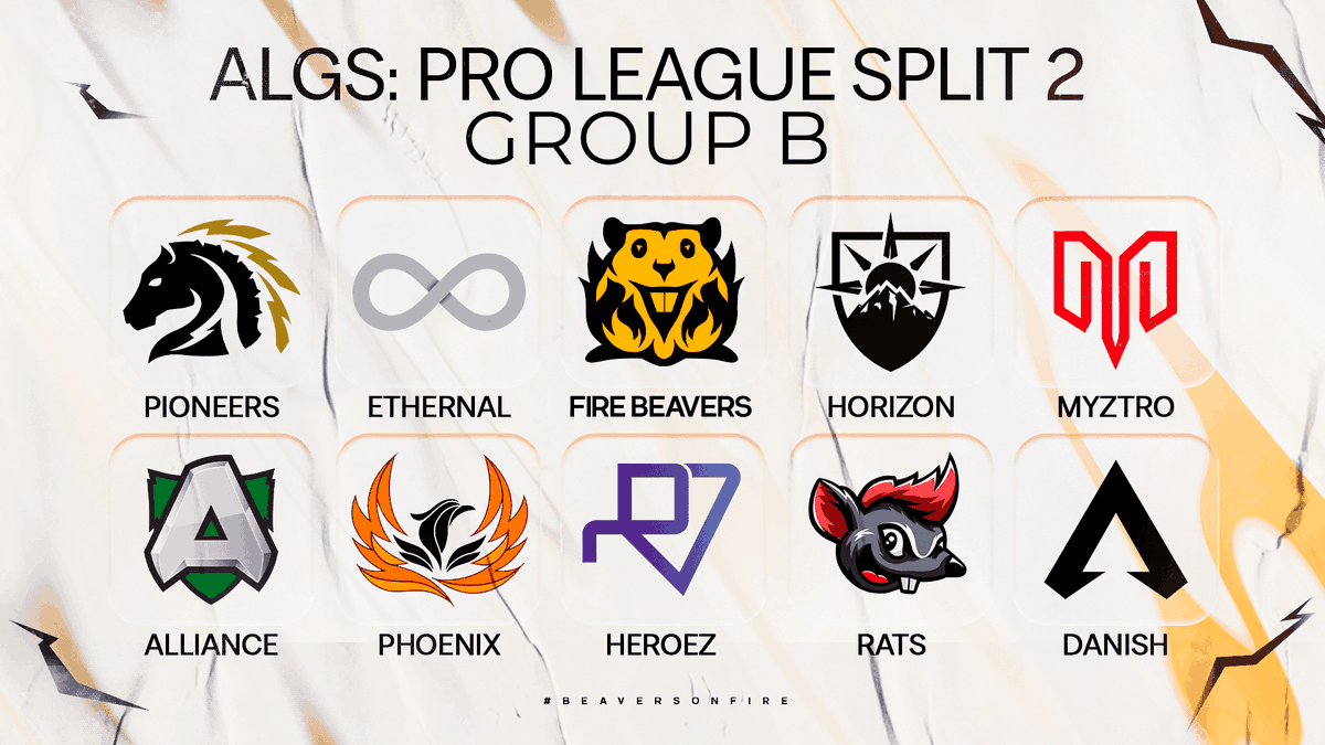Fire Beavers (@Fire_Beavers) on Twitter photo 2023-03-10 12:06:44 Our group at ALGS: Pro League Split 2! The first games start tomorrow, are you ready? 🧐 #BeaversOnFire #ALGS | @PlayApexEsports Our group at ALGS: Pro League Split 2! The first games start tomorrow, are you ready? 🧐 #BeaversOnFire #ALGS | @PlayApexEsports