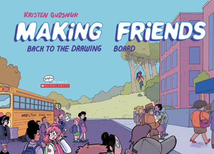 「「Making Friends : Back to The Drawing Bo」|BWTTのイラスト