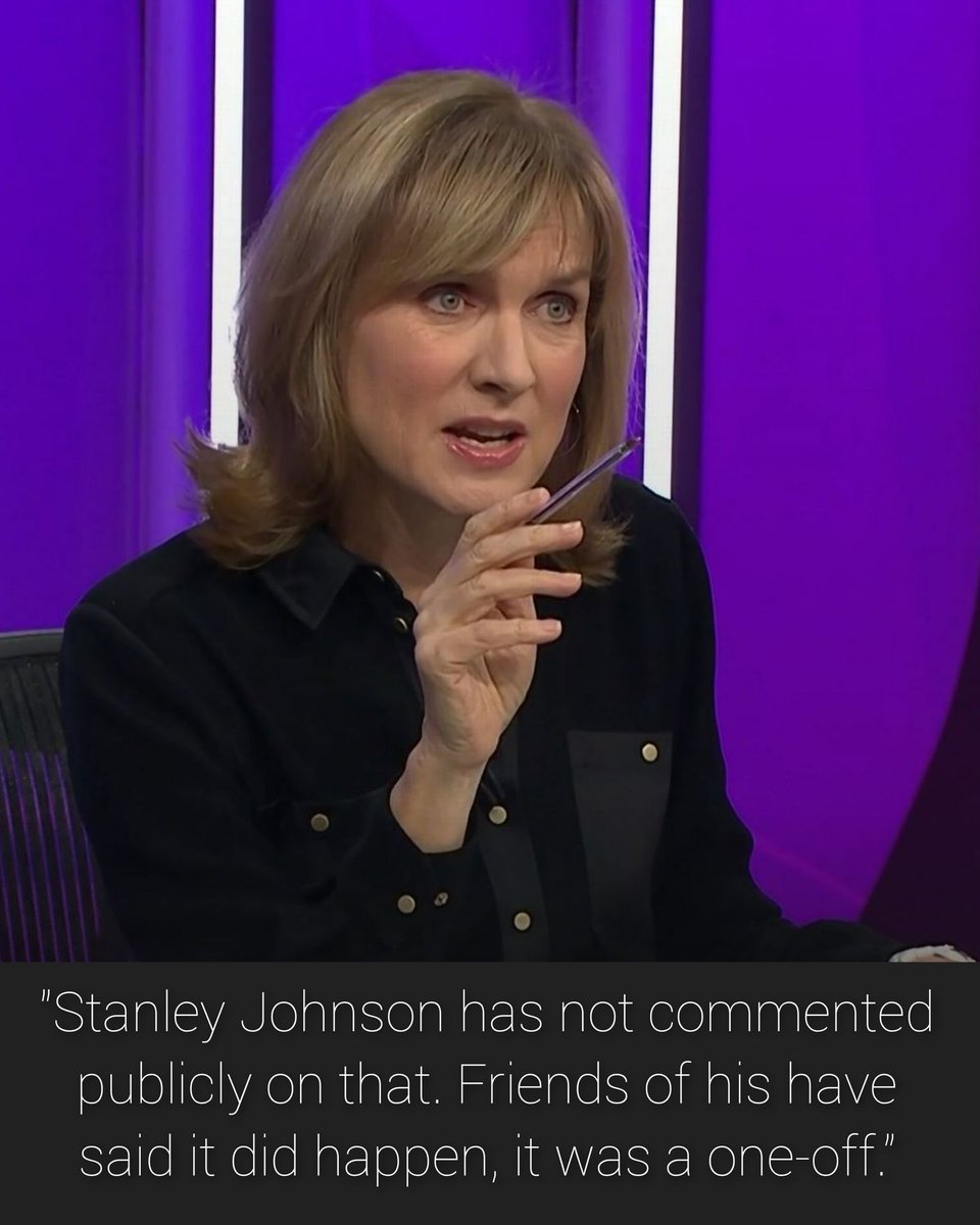 The #Tories and their supporters are VERY quiet about Fiona Bruce......💁🏻‍♂️

One rule for them as usual. 

#FionaBruce #QuestionTime
#StanleyJohnson #DomesticViolence #ToryBias #ToriesDevoidOfShame