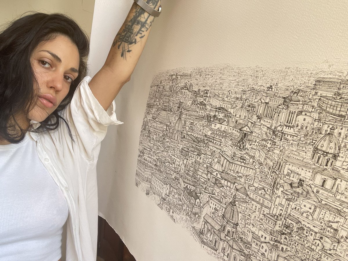 DROP  🚨!
smol draw of Rome is finally minted!

took me more than 3 months to finish and have a big part of my soul in it 

This chapter I called “PERSEVERANCE “
I’m not a talented person but I work hard and I don’t give up 

RT and bids are appreciated 💗
#KatoKrew