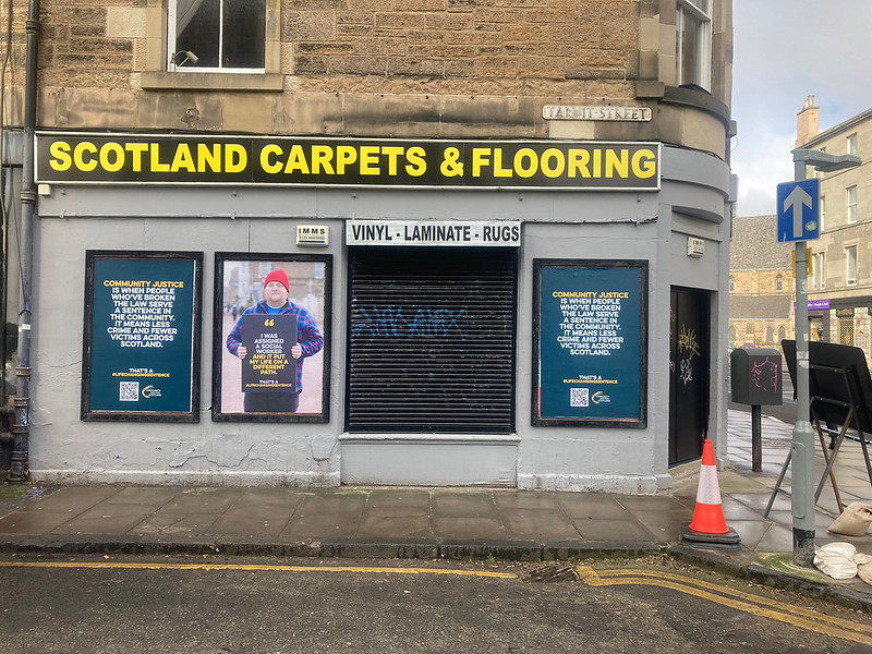 ComJusScot's tweet photo. It's the final few days of the #LifeChangingSentence campaign... Have you spotted our posters yet?

#Edinburgh #Dundee #Perth #Glasgow https://t.co/SMKrnnA0TB