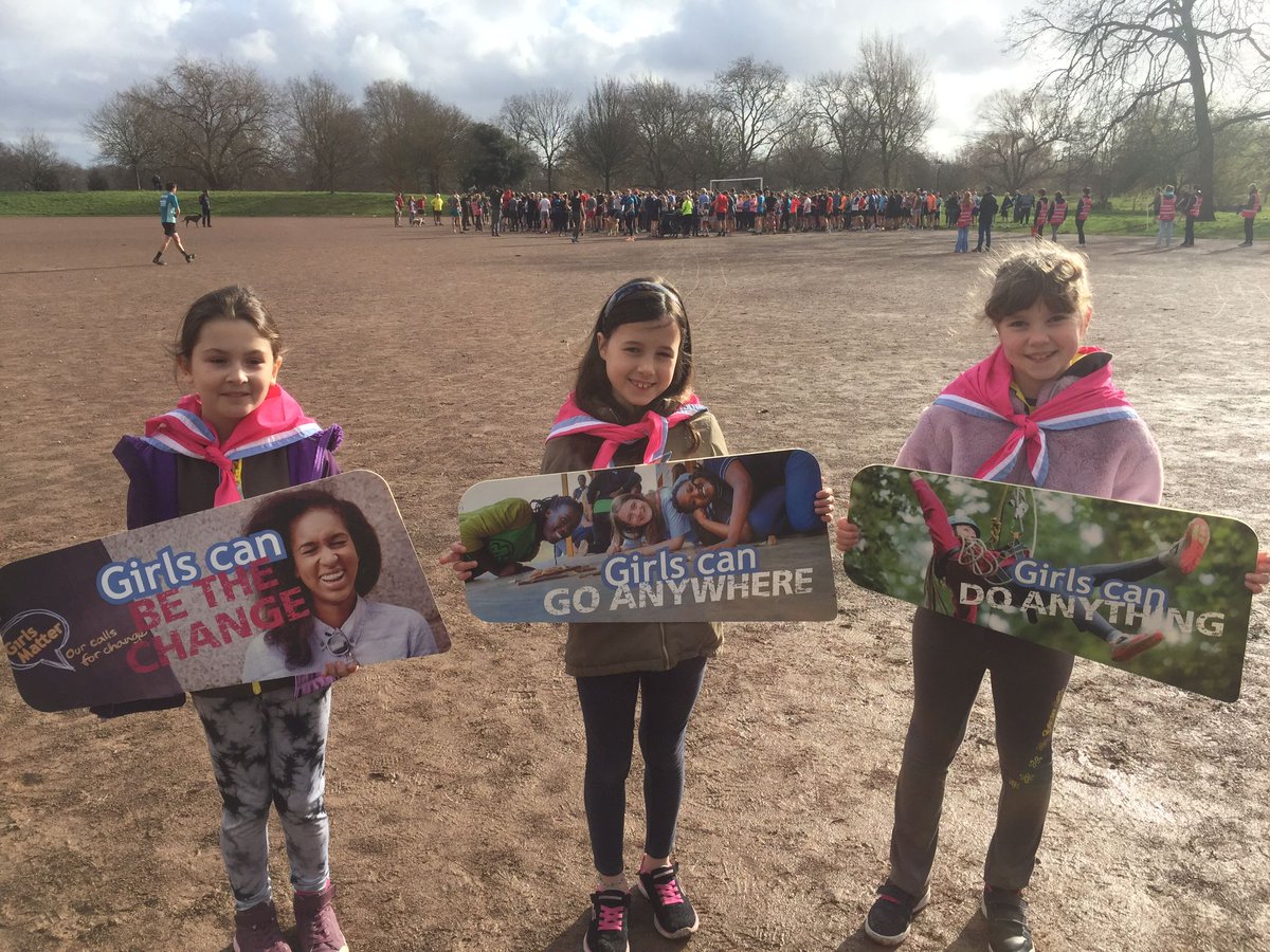 girlguidingLSW's tweet photo. We have a team of volunteers and families supporting @claphamparkrun tomorrow morning. Come and say hi and cheer on our runners 🏃‍♀️ 
#volunteering #Clapham #Battersea @Girlguiding #IWD2023 #InternationalWomensDay https://t.co/hwWWc2WQuZ