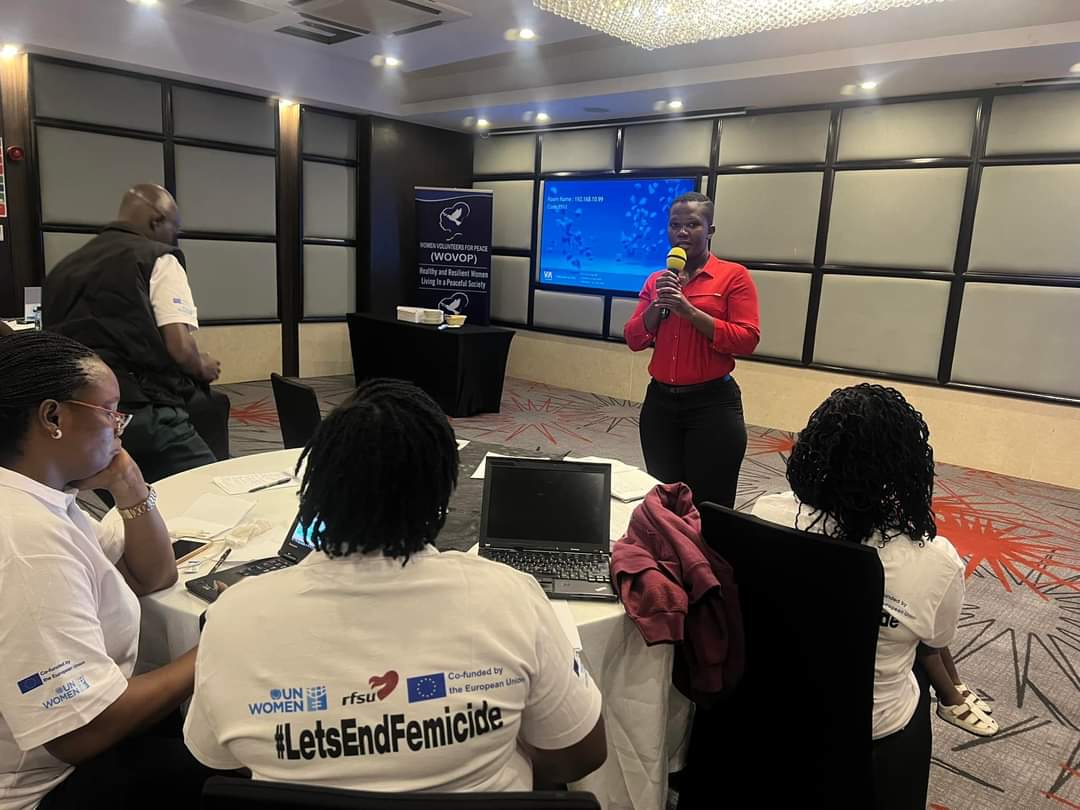 WOVOP_org's tweet photo. On the final session, Kisumu county CECM Gender, Youth, sports and culture graced our workshop to reaffirm her support in ensuring gender responsive budgeting and implementation in Kisumu county.

@FemnetProg https://t.co/VtzIYuGJsc
