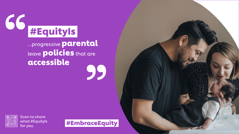 UnilCareersNig's tweet photo. #EmbraceEquity
#EquityIs progressive parental leave policies that are accessible.
Share what #EquityIs for you.
#uniquelyunilever https://t.co/XtNJndacri
