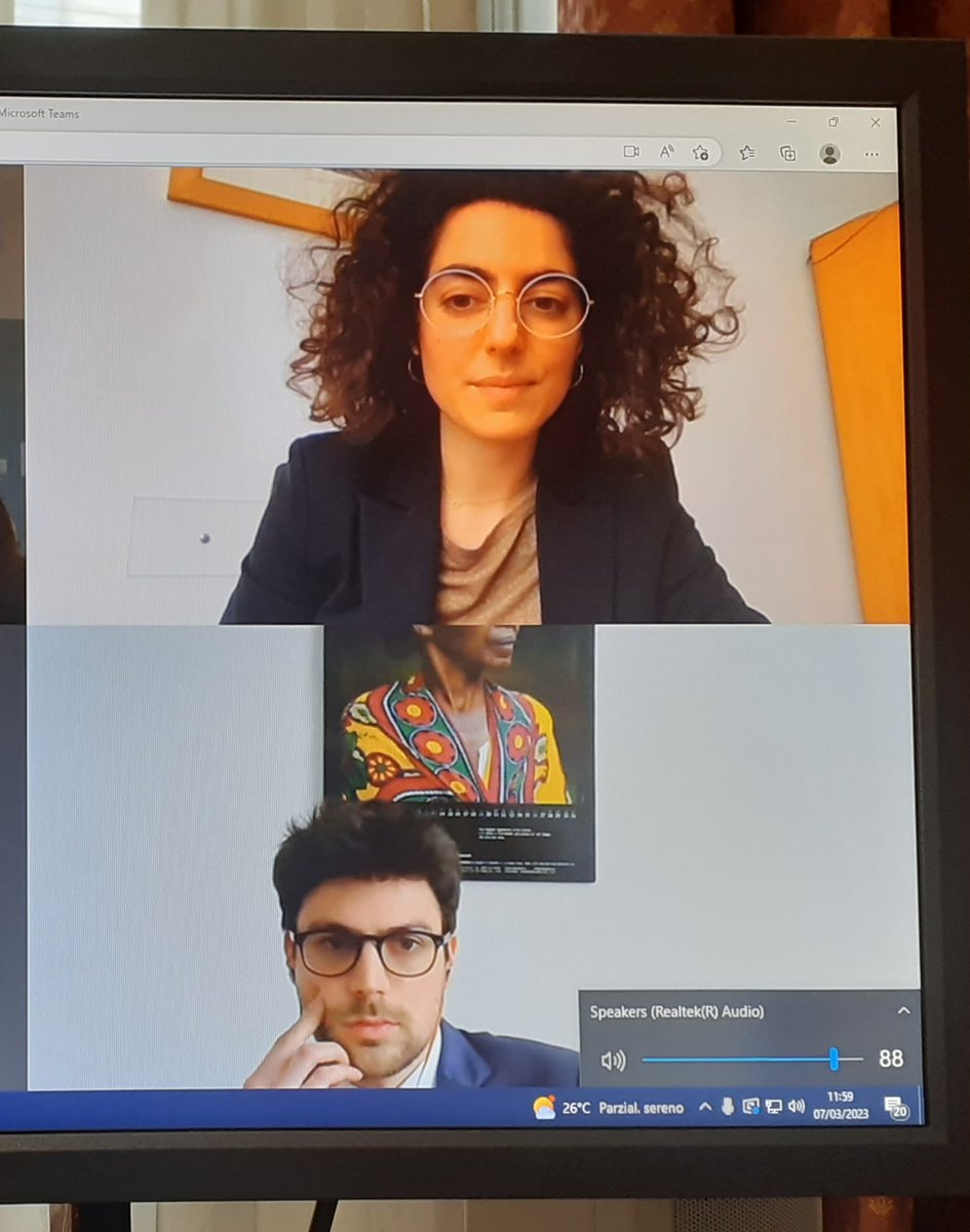 Stefano Beltrame (@stefanobeltram9) on Twitter photo 🇮🇹 VTC di presentazione della carriera diplomatica presso <a href="/LaStatale/">Università degli Studi di Milano</a> di Milano con #Prof #Simone #Dossi, <a href="/hadd_mari/">Marianna Haddad</a> e #Federico #Scanzi
<a href="/ItalyMFA/">Farnesina 🇮🇹</a> <a href="/ItalyinAustria/">Italy in Austria</a> <a href="/LorenzoTrapass1/">Lorenzo Trapassi</a> <a href="/LauraEgoli/">Laura Egoli</a> <a href="/valegravagno/">valeria gravagno</a> <a href="/ispionline/">ISPI</a> 🇮🇹 VTC di presentazione della carriera diplomatica presso <a href="/LaStatale/">Università degli Studi di Milano</a> di Milano con #Prof #Simone #Dossi, <a href="/hadd_mari/">Marianna Haddad</a> e #Federico #Scanzi
<a href="/ItalyMFA/">Farnesina 🇮🇹</a> <a href="/ItalyinAustria/">Italy in Austria</a> <a href="/LorenzoTrapass1/">Lorenzo Trapassi</a> <a href="/LauraEgoli/">Laura Egoli</a> <a href="/valegravagno/">valeria gravagno</a> <a href="/ispionline/">ISPI</a>