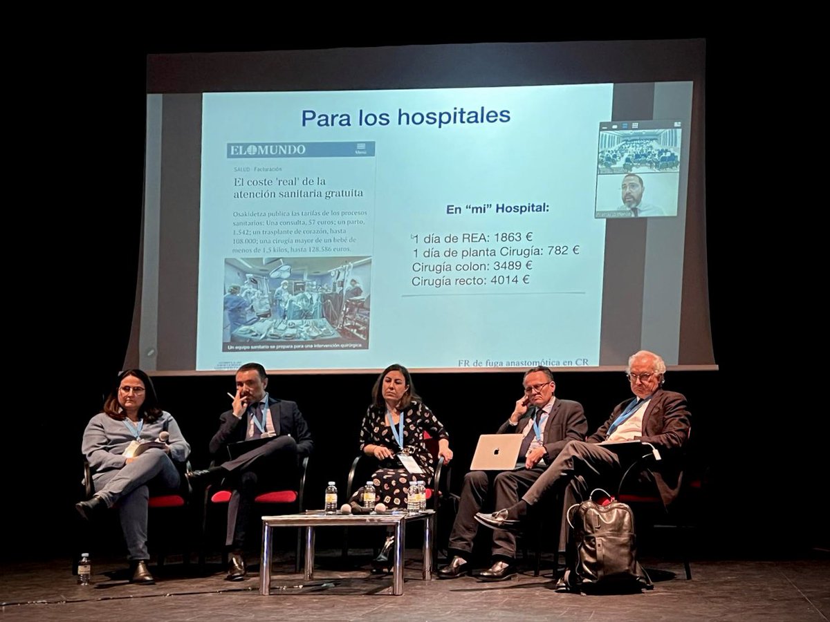 Hoy he tenido el placer de participar en la Mesa de Coloproctología de la Jornada de Invierno #ACIRCAL representando a la Unidad de CCR del #HUSA #Sacyl para hablar sobre factores de riesgo e implicaciones de la dehiscencia  en cirugía por Ca de recto.

#Formacion #SoMe4Surgery