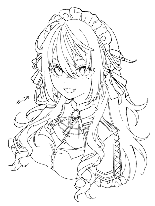 初描き... 