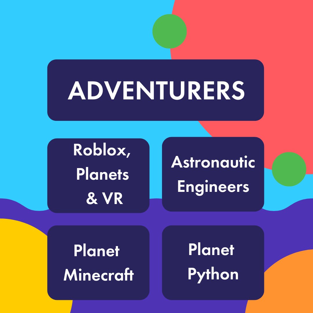 blueshiftcoding's tweet image. The weather may not be acting like Spring, but there's a spring in our step as we get ready for a whole 3 WEEKS of our Easter camps! Join us for some Code Planet fun as we design interactive websites and journey into the world of VR.
bit.ly/3Zema3x
#STEMLearning #STEM