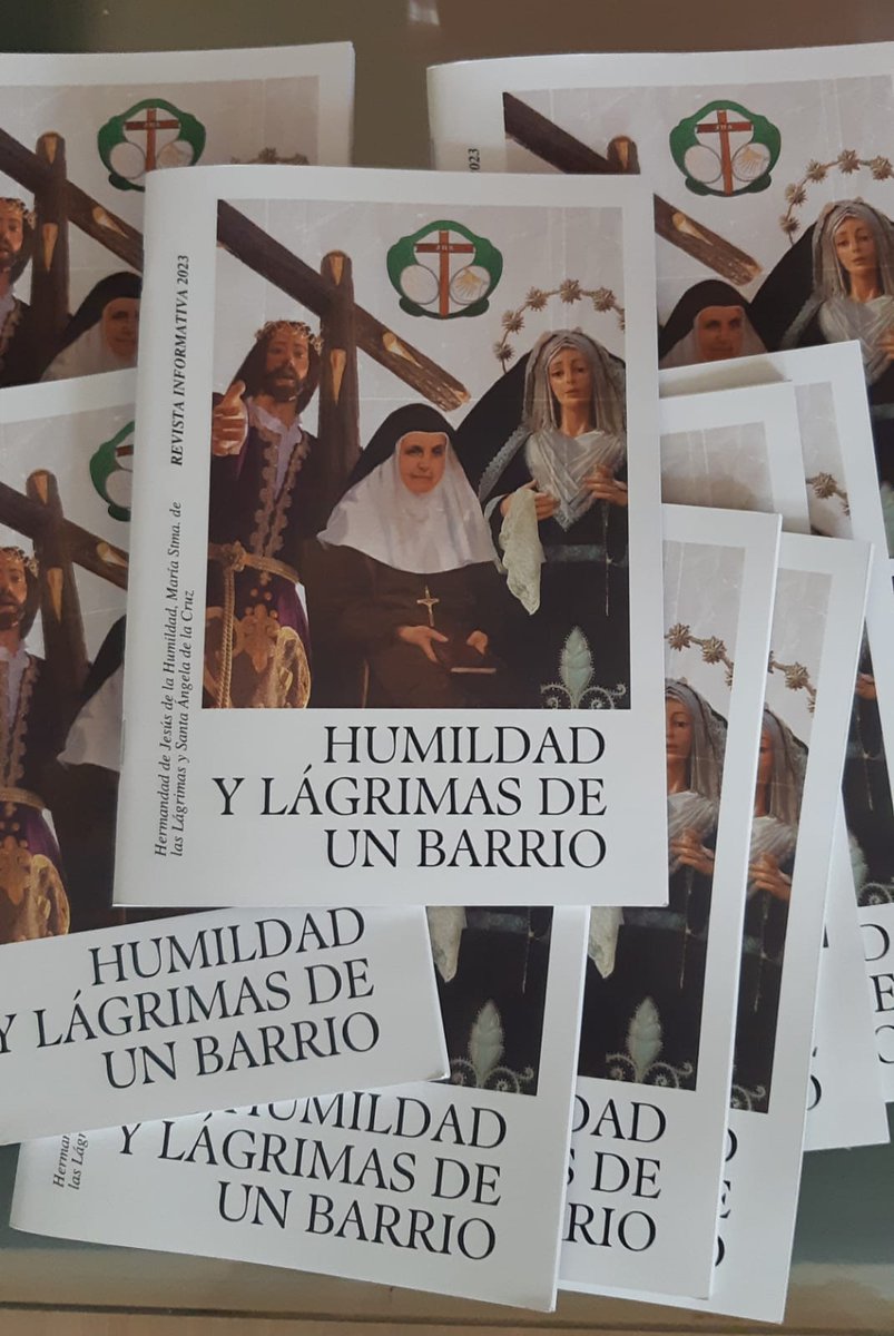 NUESTRA REVISTA YA ESTA EN LA CALLE.
Desde hoy ya se está repartiendo nuestra revista "Humildad y Lágrimas de un barrio", entre los Hermanos/as y colaboradores.
Proximamente tambien estará en nuestra pagina web para que cualquier cofrade pueda verla y leerla.
Seguimos creciendo.