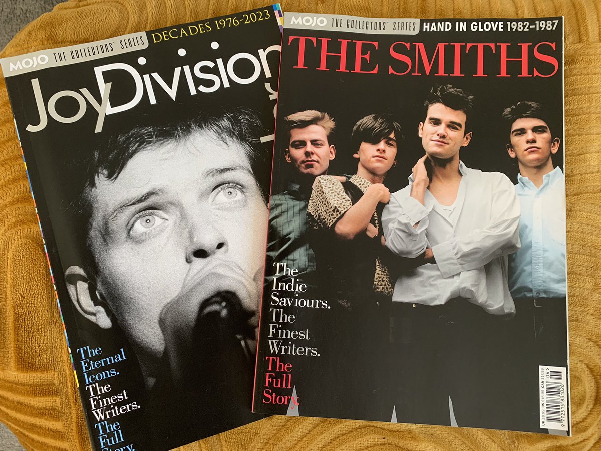 Didn’t think #TheSmiths edition could be beaten until this belter! @neworder #joydivision #collectorsseries from @MOJOmagazine is pure class, read the ink from it soon 😆. Excellent reads for fans.👌🎶  #musichistory #britishmusic #manchestermusicscene #legends #musicislife