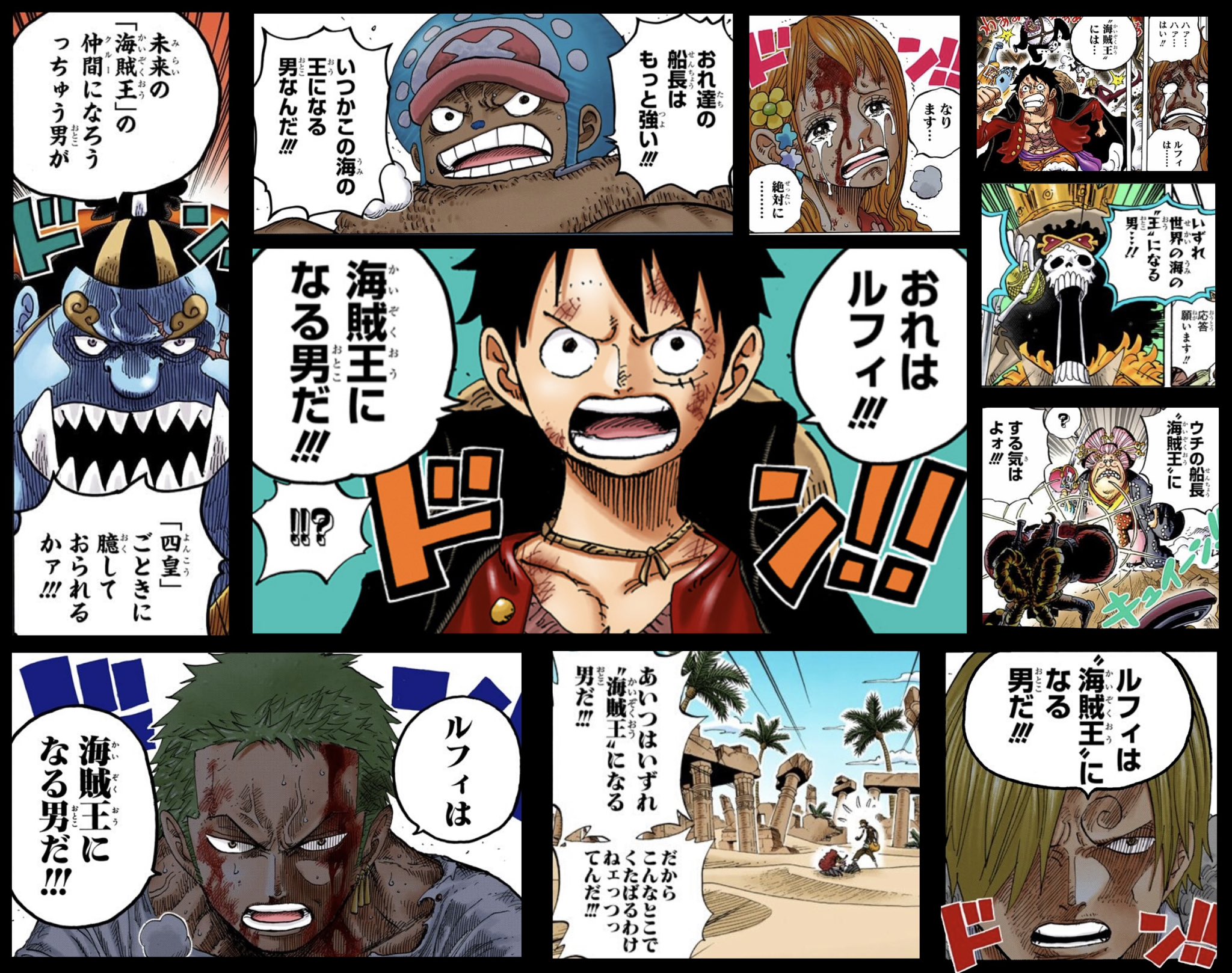 海賊王になる男 ルフィは海賊王になる男だ!!!【R】{OP12-039} - カードラッシュ