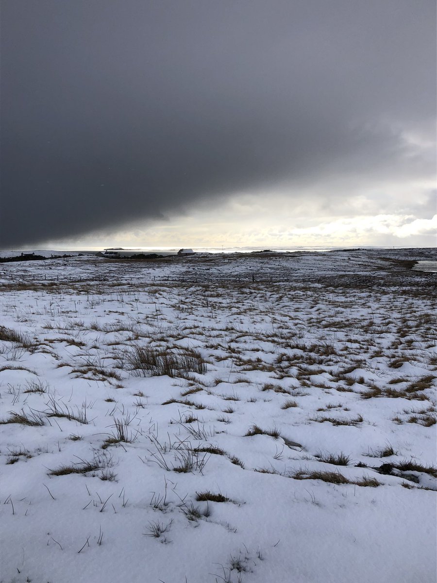 Today’s snowy walk up the back of the village #NorthTolsta #IsleofLewis #WesternIsles #snow #walking