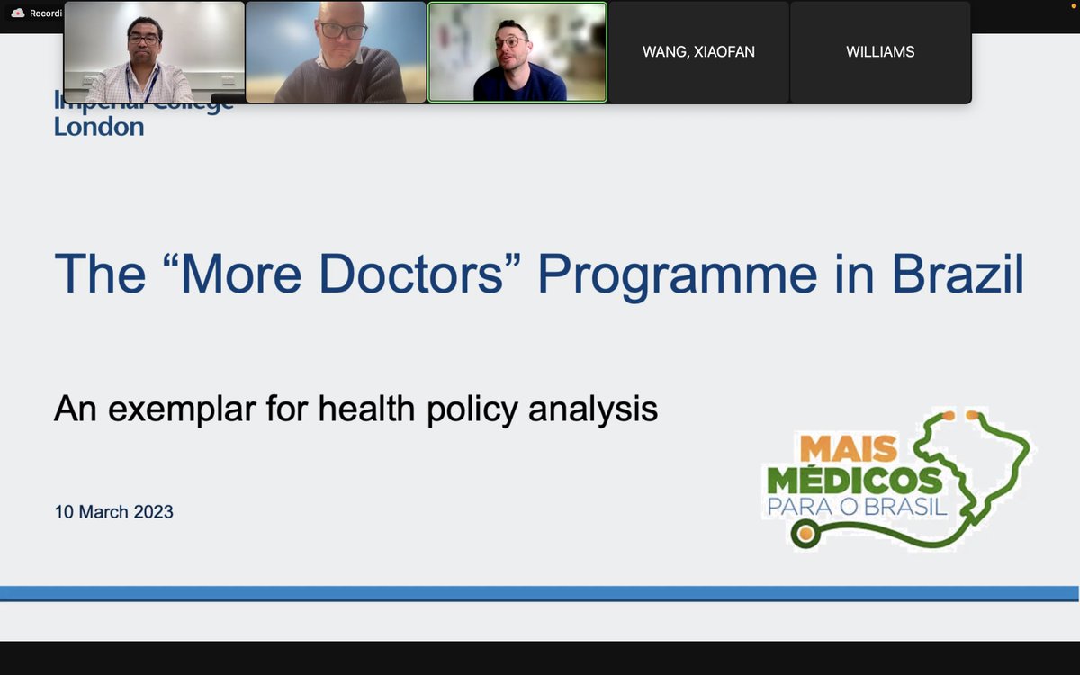 Henock B. Taddese (@henockbtaddese) on Twitter photo 3rd week of new module: 'Commercial determinants of health and health policy'. Invited lecture, @tomhone unpacking complex adaptive (health) systems in Brazil's 'More Doctors' policy. Policy evaluation is messy with untended consequences! <a href="/anthonylav/">Anthony Laverty</a> <a href="/Imperial_PCPH/">Department of Primary Care & Public Health</a> <a href="/ImperialSPH/">Imperial School of Public Health</a> 3rd week of new module: 'Commercial determinants of health and health policy'. Invited lecture, @tomhone unpacking complex adaptive (health) systems in Brazil's 'More Doctors' policy. Policy evaluation is messy with untended consequences! <a href="/anthonylav/">Anthony Laverty</a> <a href="/Imperial_PCPH/">Department of Primary Care & Public Health</a> <a href="/ImperialSPH/">Imperial School of Public Health</a>