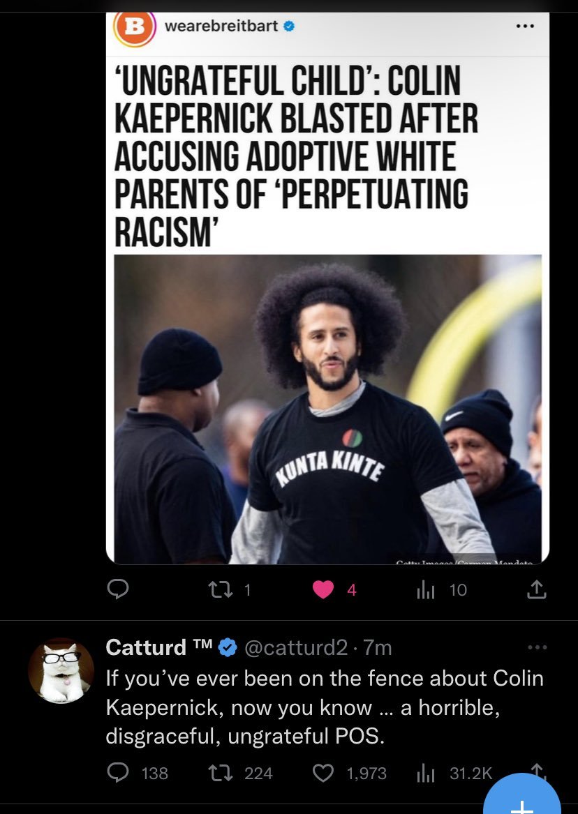 #ColinKaepernick 
#fridaymorning