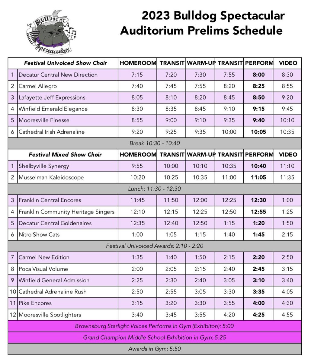 Have you SEEN how loaded this #BulldogSpec23 Festival lineup is this year?!?  We’re thrilled to welcome these awesome performers - especially our friends from West Virginia, some old friends and some new ones!