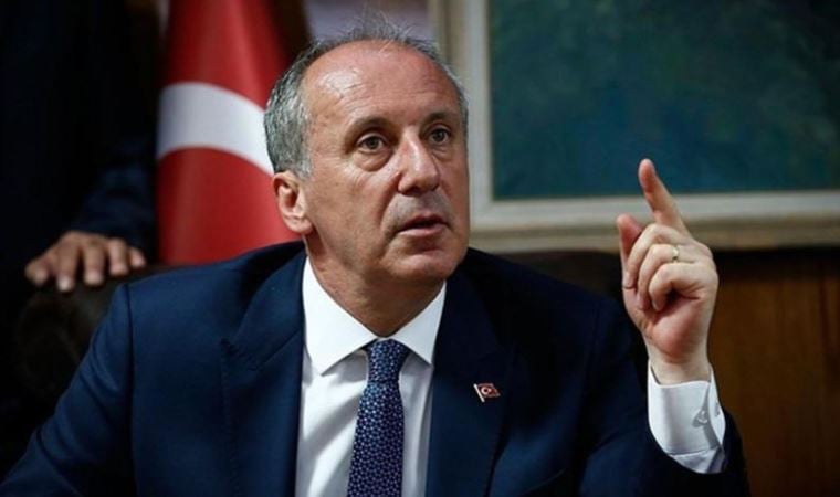 Muharrem İnce:

AKP'ye adaylık başvurusu yapacak olan herkes önce, belirlenecek asgari tutarı AFAD’a bağışlayacakmış. Yetmez. Hiçbir siyasi parti seçim için hazine yardımı almasın. Hazine yardımları, depremzedelerin yaralarını sarmak için kullanılsın.