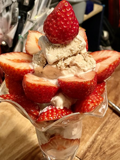 ああああいちご美味しいいいいいい 