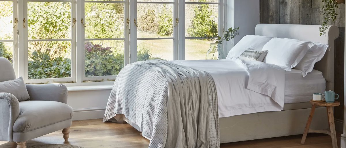 Bring some classic style into your bedroom with the Esher  headboard. This beautifully upholstered headboard features a traditional scrolled design, while its contemporary lines ensure it will fit seamlessly into a traditional or modern aesthetic.