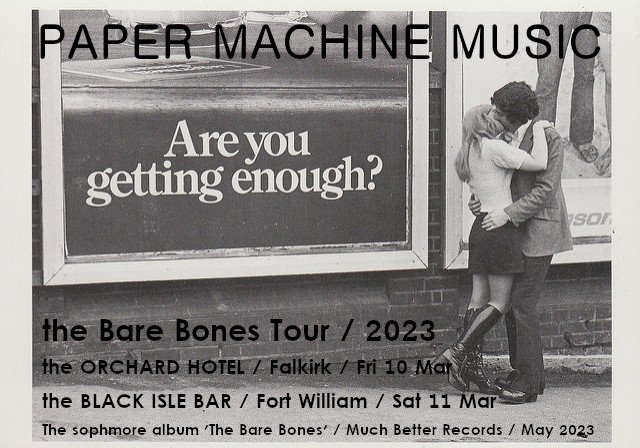 PaperMachineMus's tweet image. As the great Rod Stewart once said,
"Tonights the night!"
Come see us at the Orchard Hotel in Falkirk. 
Fun starts at 9pm...