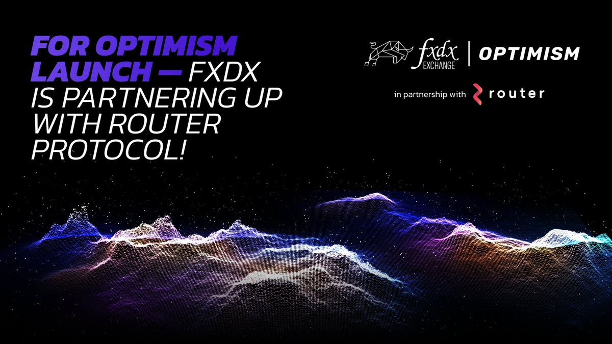 fxdxdex's tweet image. Optimism and FXDX — we bet you&apos;ve never seen a collaboration this grand! Are you ready?

Experience the future with the FXDX Testnet on Optimism. 🚀

#fxdx #optimism #testnet #launch #multichain #multichain