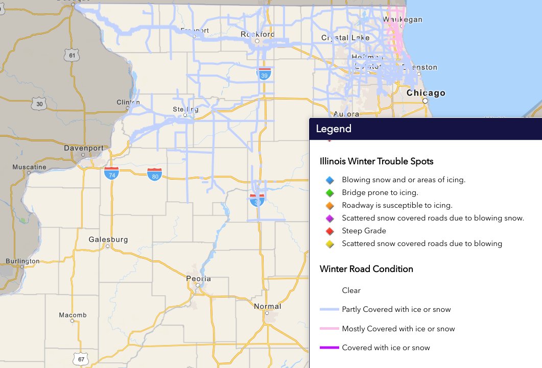 IDOT_Illinois on Twitter "Good morning! Our crews worked hard