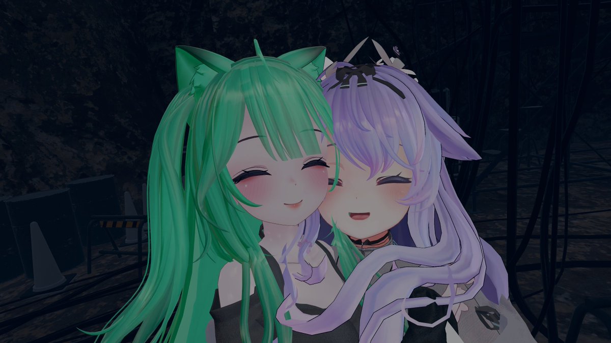 #VRChat
新作の音ゲーしに行ったりさらさんと会ったりゆっくりしたよー
最近は入れてないけどこうやってたまにまったりしにいけるからいい場所だぁ(*'ω`*) 