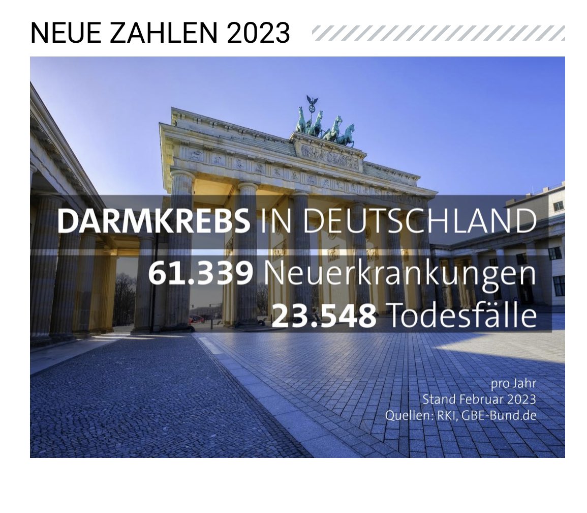 Der März ist der Darmkrebsmonat. Darmkrebs zählt zu den häufigeren Krebserkrankungen bei Männern und Frauen. Ab 50 sollte jeder deshalb unbedingt ein Screening auf Darmkrebs (Stuhltest bzw. Darmspiegelung) machen lassen